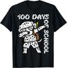 100 Days School Dalmatian Dog Dab 100th Day Boys Girls Kids T-Shirt
