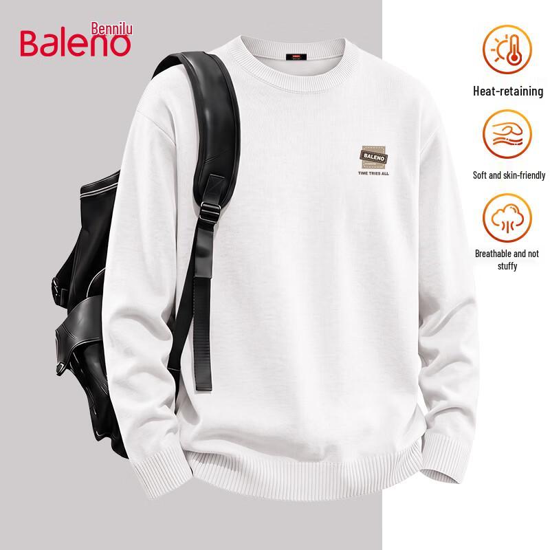 Baleno Men's Lazy Style Crew Neck Knit Pullover