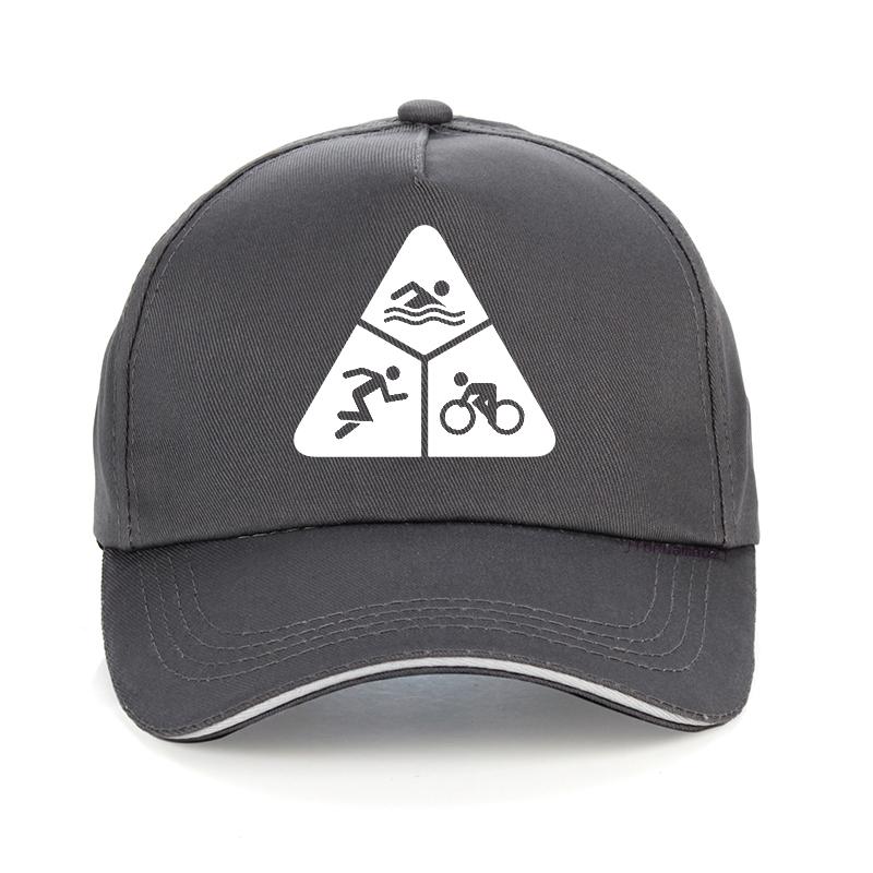 Triathlon Sports Unisex Hat Fashion Swimming Cycling Running Triathlon Sports Sport Baseball Cap Men Adjustable Dad Hats