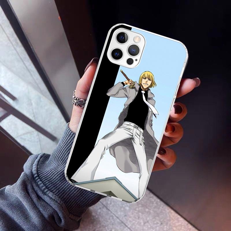 Bleach Shinji Hirako Phone Case For iPhone 17 Air 16 15 Pro Max 14 Plus 13 Mini 12 11 Cover 7 8 SE Silicone Shell Print Fundas 1