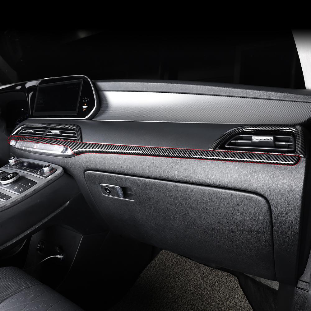 For Hyundai Palisade 2020-2026 Dashboard Middle Air Conditioner Vent Instrument Panel Cover Trim Interior Decor Accessories LHD