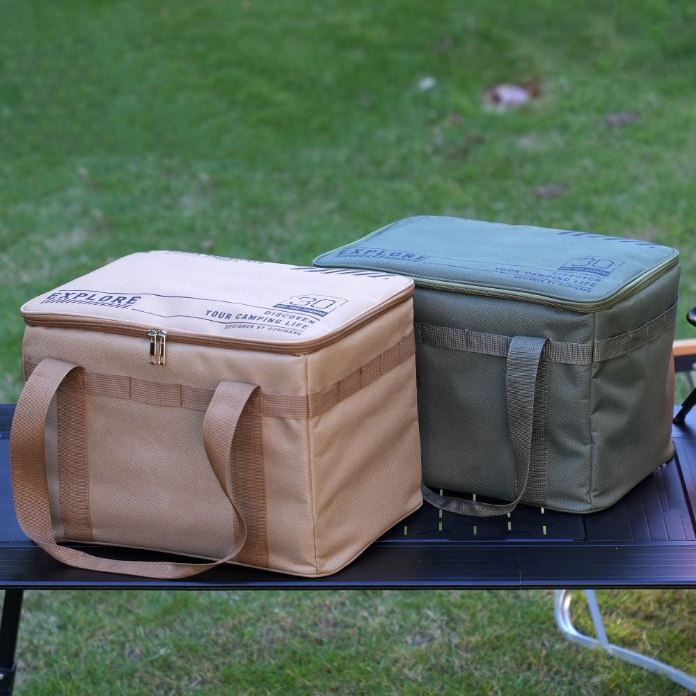 Large Capacity Folding Storage Box Waterproof Picnic Organizer Bag Outdoor Storage Box  Camping