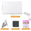 Acrylic Night Light Whiteboard: USB Holiday Decorative Children's Drawing Display