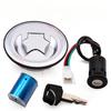 Ignition Switch Key Fuel Tank Cap Seat Lock for Italika Ft150TS 2019-2024