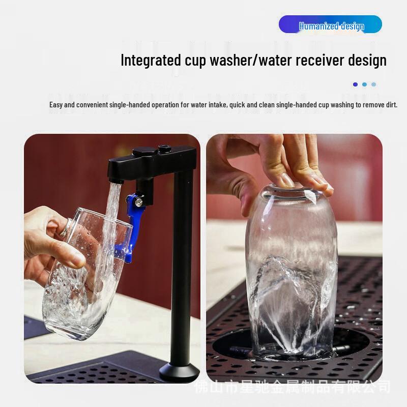 OEING Stainless Steel Bar Sink Glass Rinser