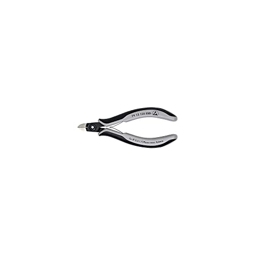 

KNIPEX Tools - Precision Electronics Diagonal Cutters, ESD (7912125ESD)
