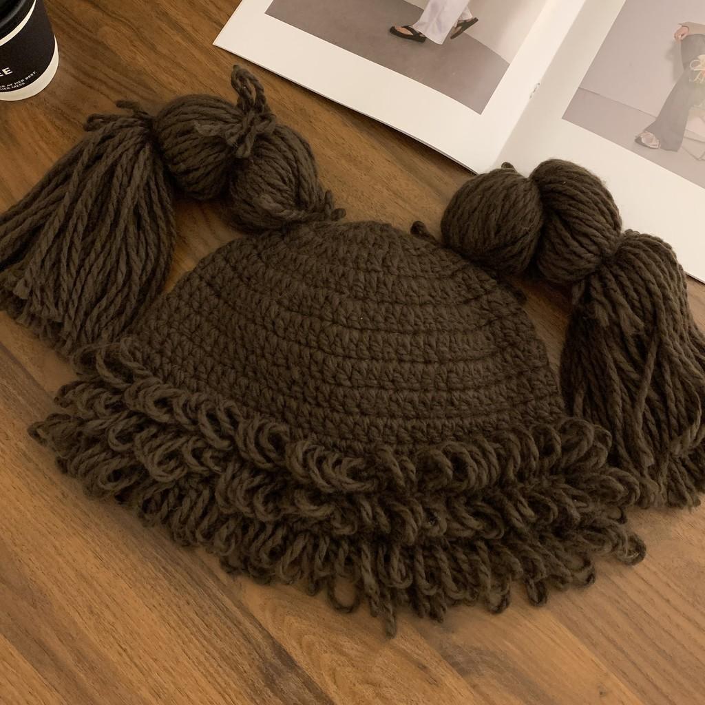 And Cute Warm Long Braided Knit Hat For Women In Beautiful Colors For Winter Comfort