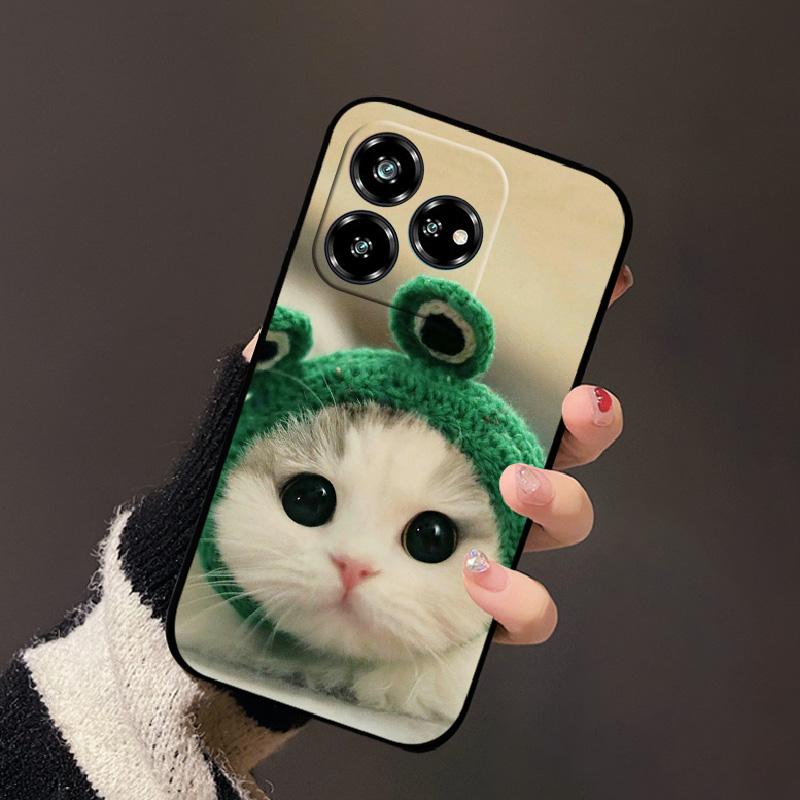 For ZTE Axon 60 Lite Case Fashion Luxury Animals Soft TPU Protective Silicone Cases For ZTE Axon 60 Lite Back Cover Phone Bag