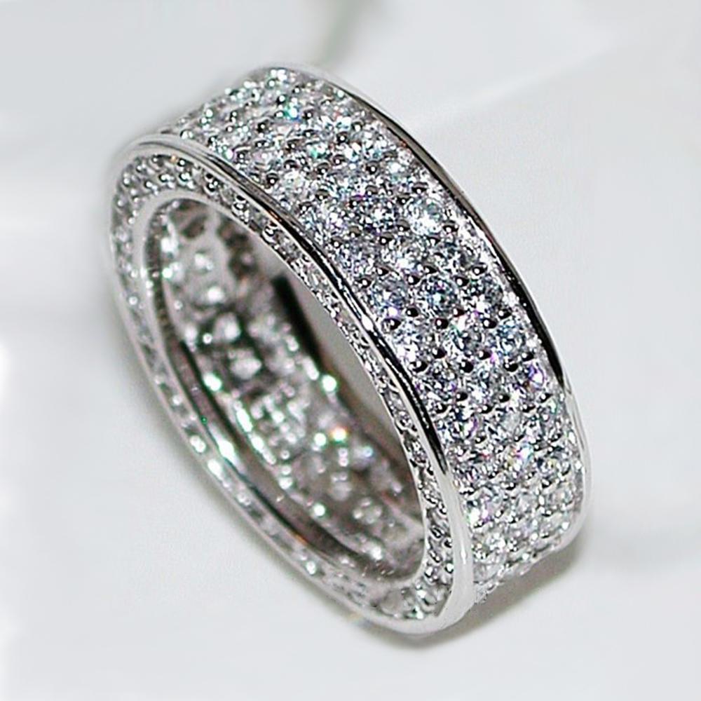 

Huitan Luxury Silver Color Cubic Zirconia Rings for Women Simple Design Fashion Versatile Wedding Engagement Party Lady Jewelry 6