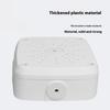 1 Piece Square Cable Concealments Box Plastic Waterproof Junction Box Heavy Duty For Cctv Camera Cable Management