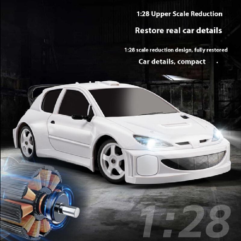 New Ld2802 Ld2803 Ld2804 Ld2801 1/28 4Wd Rc Drift Car Proportional Steering Led Headlights 2.4G Toys For Kids