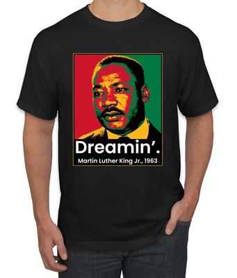 Dreamin" Martin Luther King Jr 1963 Black History Month Herren Grafik T-Shirt