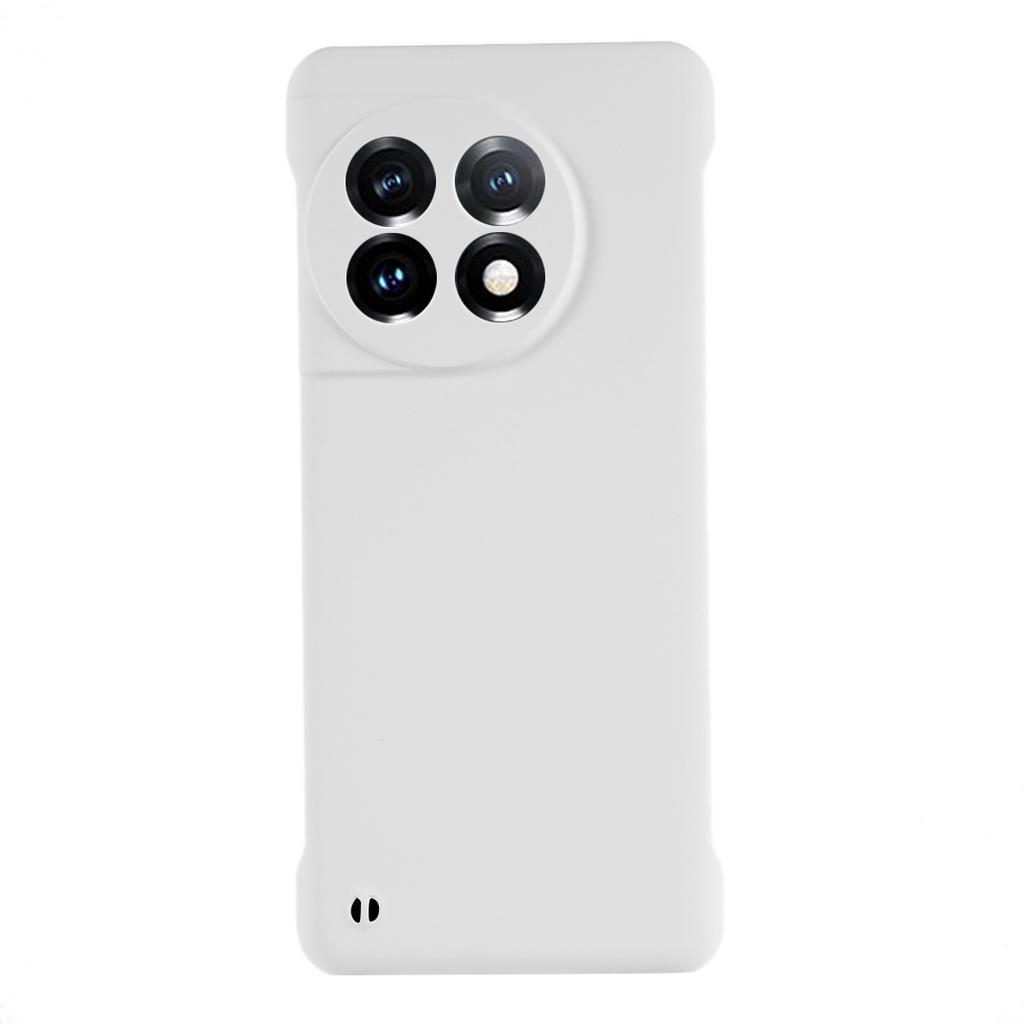 For OnePlus 11 5G Frameless Phone Case Hard PC Skin-touch Shock Absorbent Slim Cover
