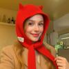 Korean Style Balaclava Hats Niche Bomber Hat Cute Scarf Hat  Women  Autumn Winter