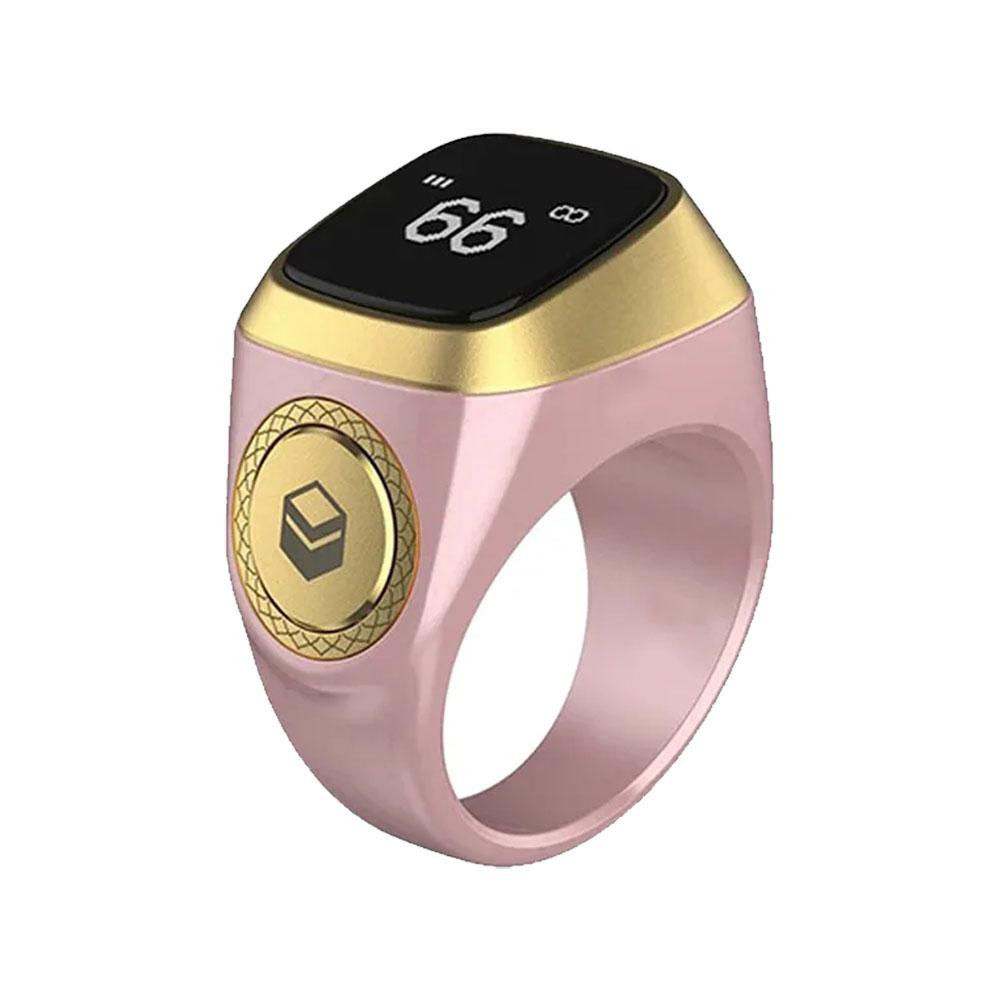 Qibla Smart Zikr Ring Lob Tasbih Zähler Elektronisch Digital Zähler für Muslime Gebetszeit Vibrationserinnerung Wasserdicht