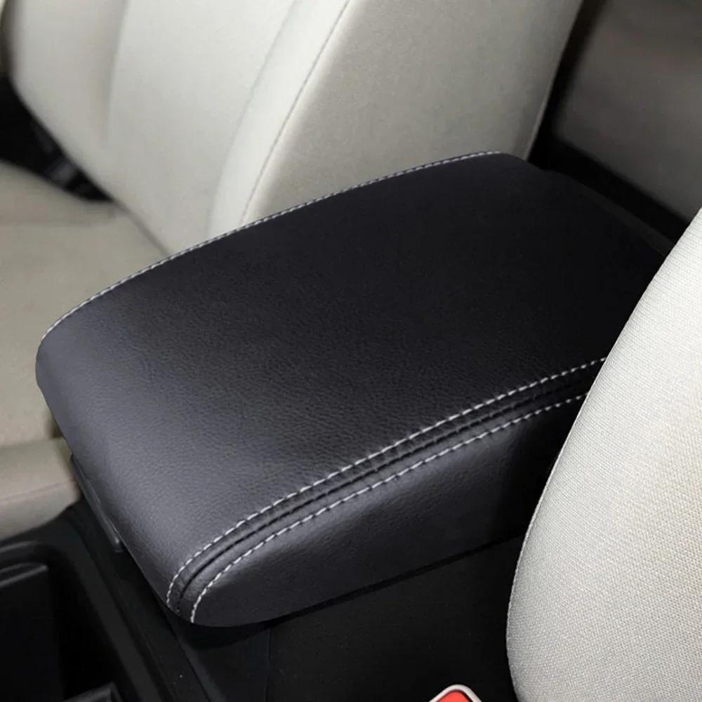 

PU Leather Car Armrest Box Center Console Lid Armrest Cover Car Accessories for Honda CRV 2012 2013 2014 2015 2016 чорний колір сірий