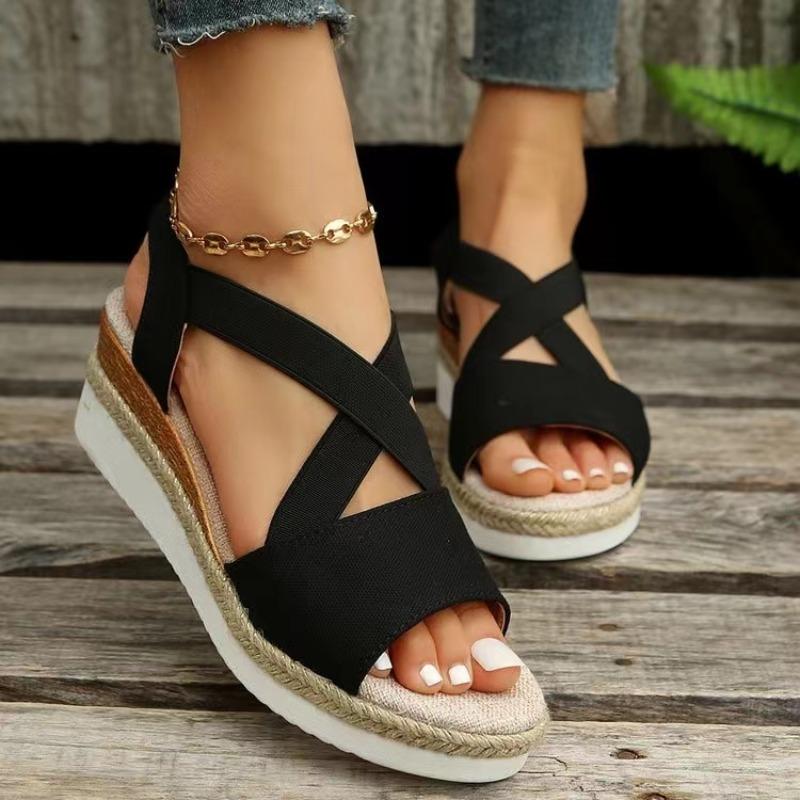 Women Platform Sandals  New Summer Fashion Wedges Shoes for Women Lightweight Gladiator Non Slip Casual Sandals for Women
