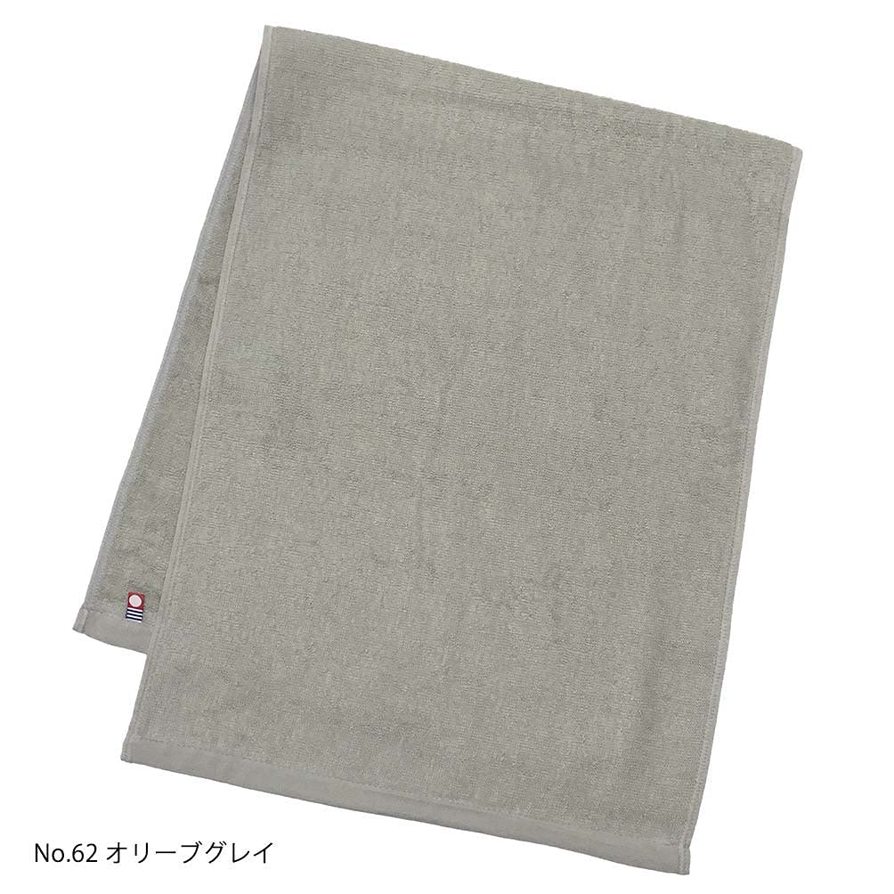 Beauty Imabari håndkle Kommersielt ansiktshåndkle sett med 10 Murakami håndkle M Farge 34x86cm For skjønnhetssalonger 100 farger Lett og tynn oliven (nr.62