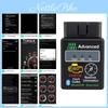 Avancerat Bluetooth V1.5 OBD2-gränssnittsskanner Elm327 Diagnostikverktyg för Fiat