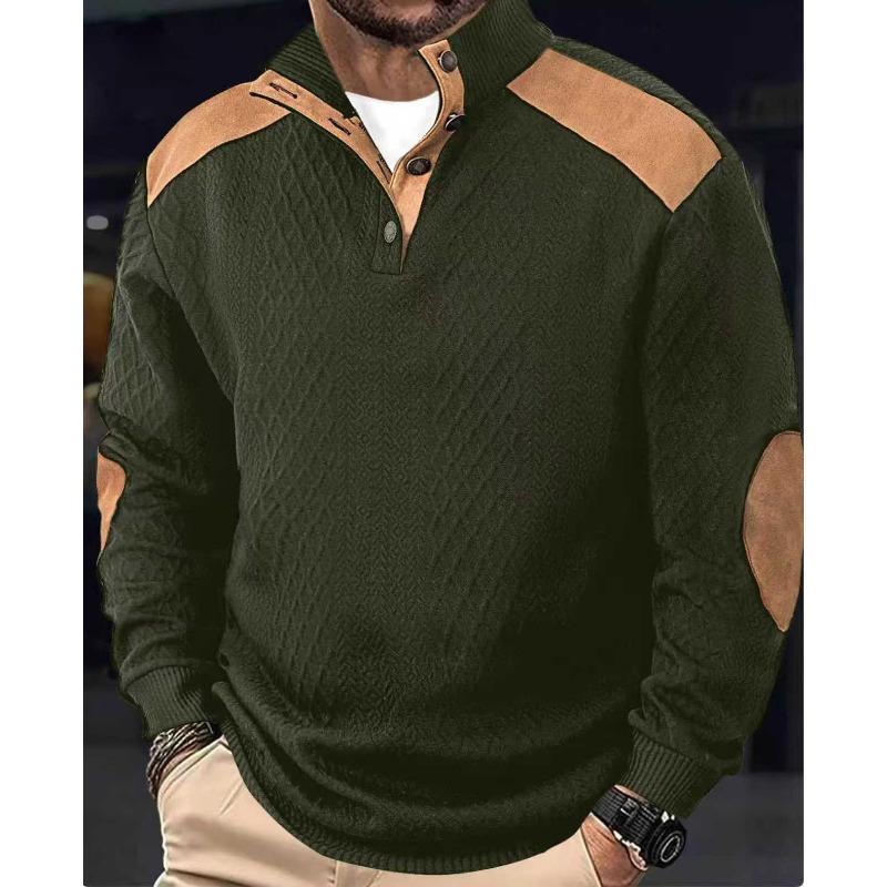 

2025 Новый осенне-зимний пуловер с длинным рукавом, универсальная модная толстовка S зелёный