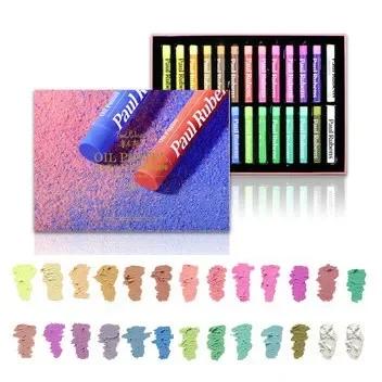 Paul Rubens Macarons/Morandi Zachte Oliepastel Set Professionele Graffiti Kleurpotloden Pastels Tekenpen voor Schilderen Kunstbenodigdheden