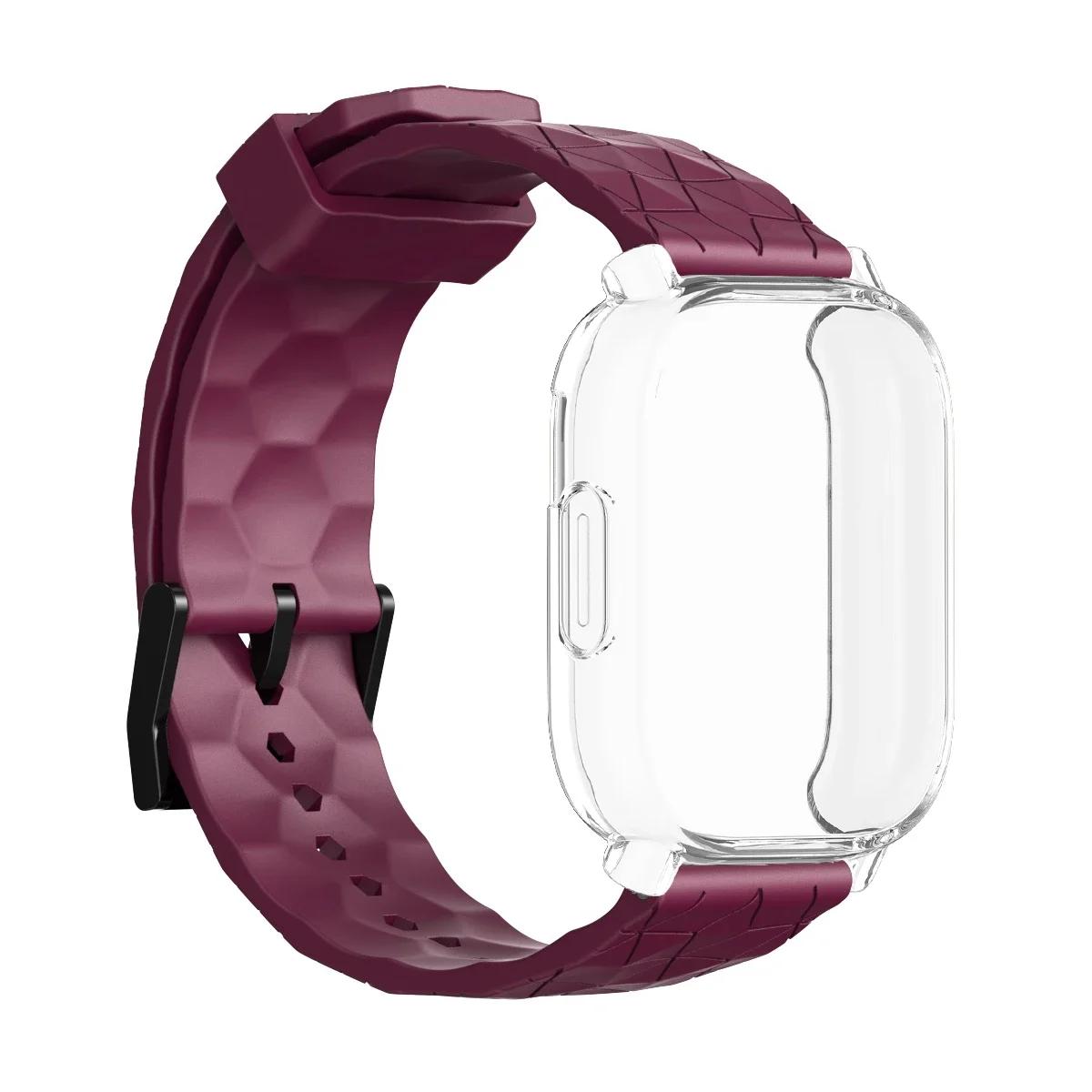 

Захисний чохол+Силіконовий ремінець Для Xiaomi Redmi Watch 5 active/5 Lite Повне покриття Екран ТПУ М який корпус і Дихаючий спортивний ремінець For Redmi 5 Lite