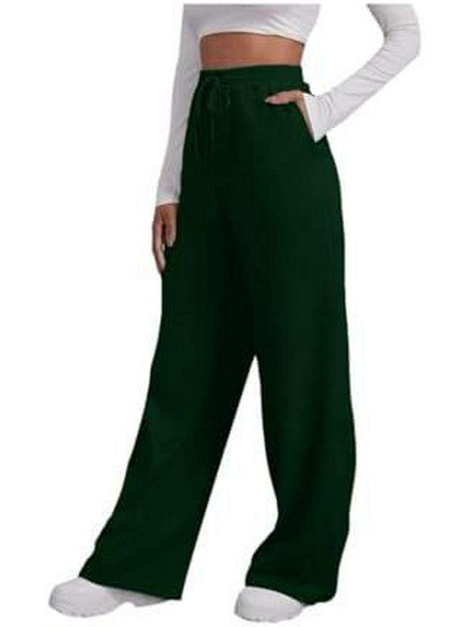 2024 Trendy High-Waisted Wide Leg Women's Sweatpants