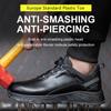 6kv Insulated Electrician Work Shoes Anti Slip Anti Puncture Leather Work Shoes for Men Waterproof Safety Shoes Plastic Toe Cap