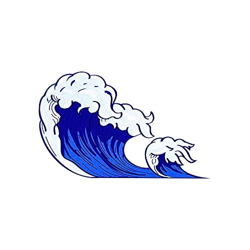 

Волна JDM украшение двери автомобиля модифицированная светоотражающая наклейка на заднее стекло мотоцикла электромобиля