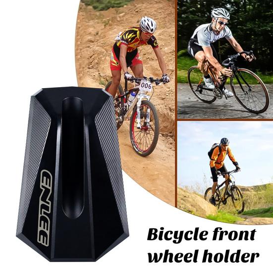 Bicycle Front Wheel Holder Anti-slip Heavy Duty Universal MTB Mountain Road Bike Parking Display Floor Stand Bike Accessories
