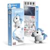 EUGY Unicorn Paper 3D Puzzle An Educational Toy That Is Perfect As a Gift for Elementary School and Adults - Boys, Girls, Alike.