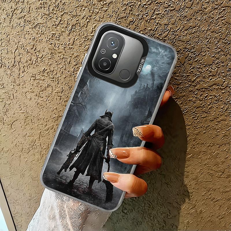B-Bloodborne Game Shockproof Phone Case for Xiaomi Poco X7 X6 X5 X3 Pro F7 Ultra M8 Redmi 15C 15 14C 13C 12C 10C 13 12 10