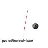 Yinlv 3M Training Pole with 2.5KG Steel Base