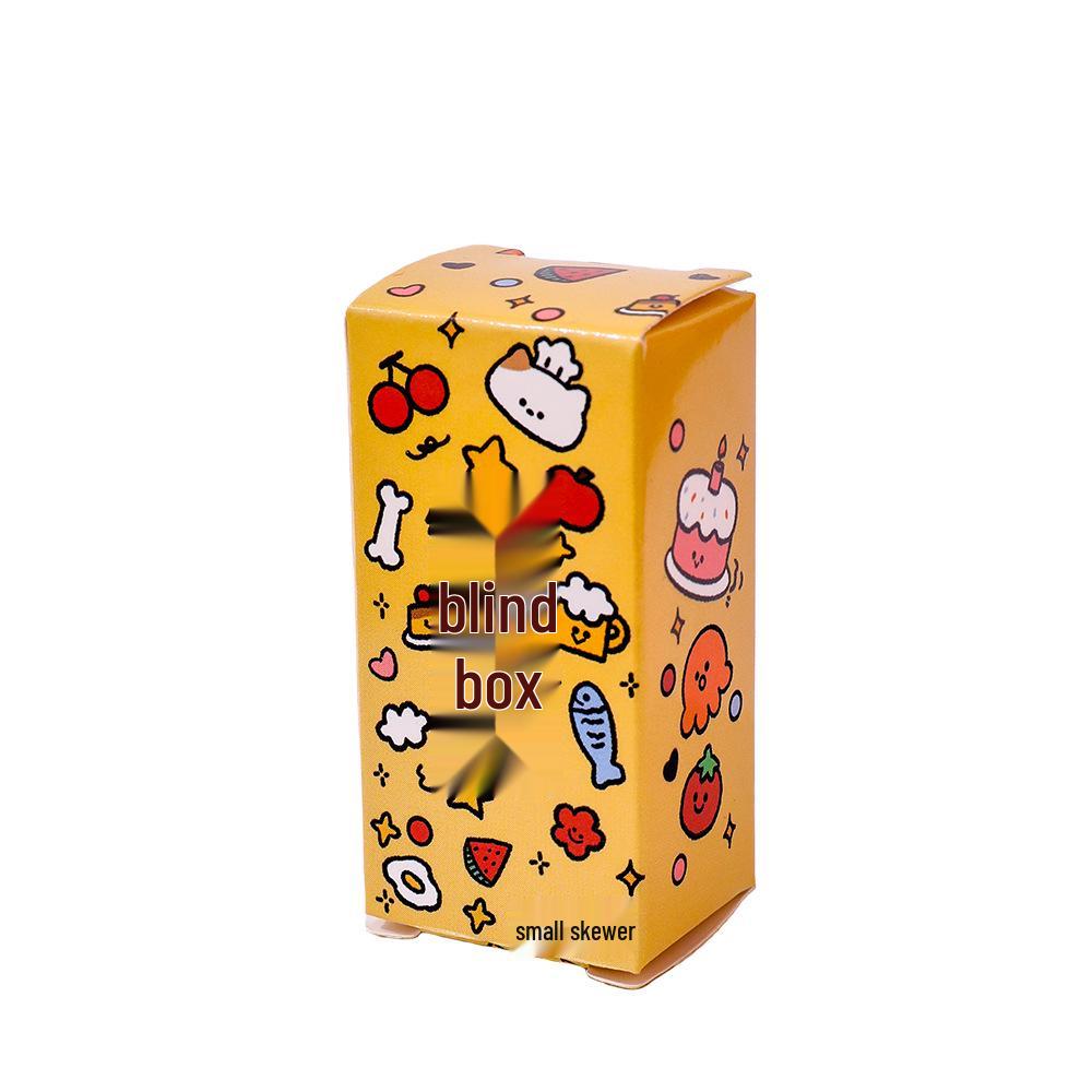 Cartoon Snack Eraser Blind Box – Cute, High-Value Stationery Gift for Students