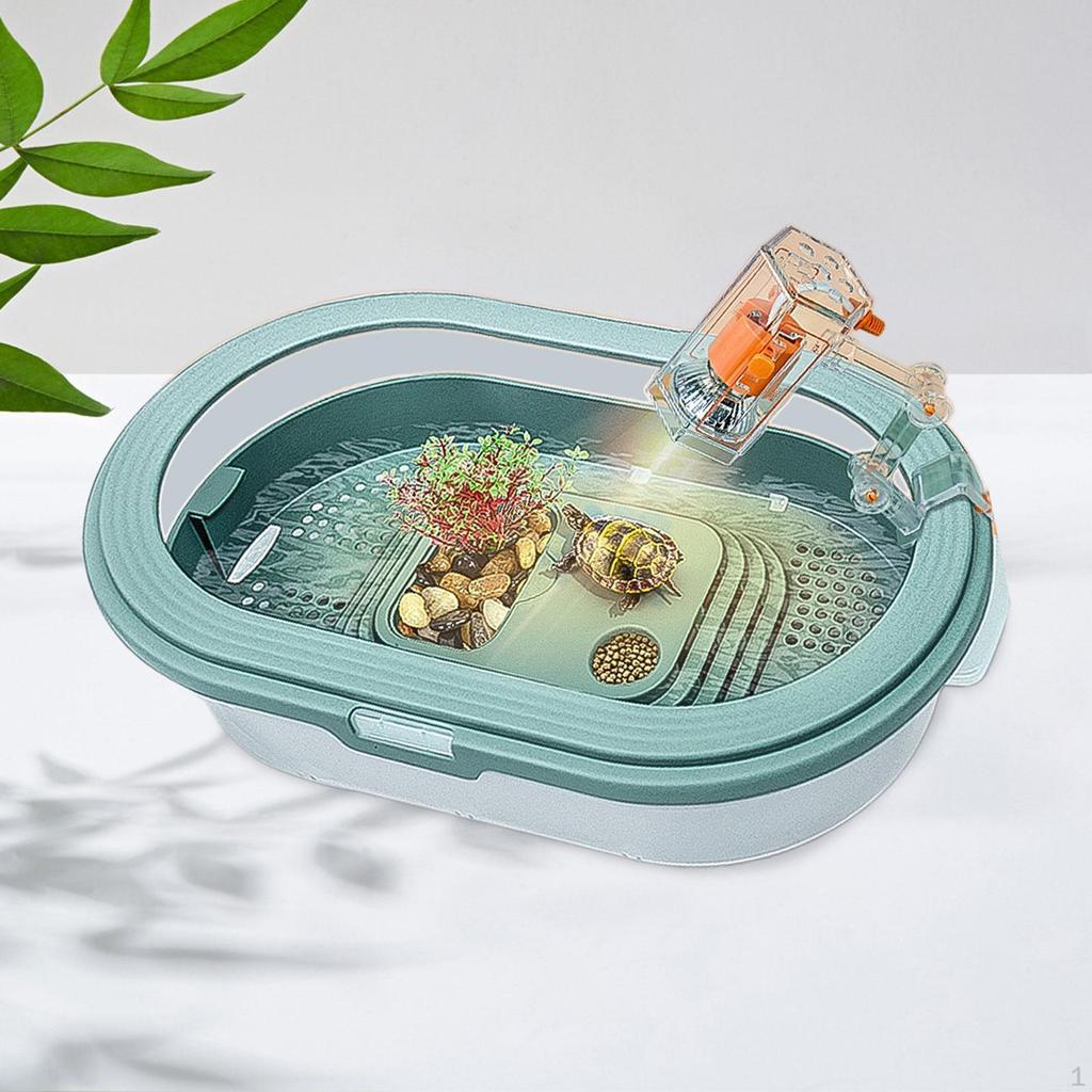 Aquarium für Schildkröten, Lebensraum Reptilien, Sonnenplatz Schildkröten, Innenumgebung für Schildkröten