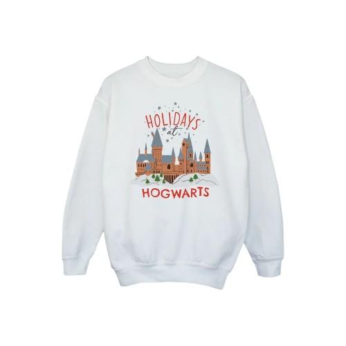 HARRY POTTER Girls Holidays At Hogwarts Sweatshirt