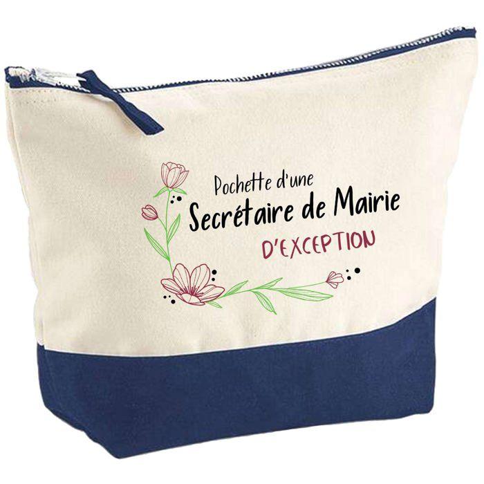 Trousse de maquillage - PLANETEE - Secrétaire de direction d'exception - Grand format - Coton - Impression HD