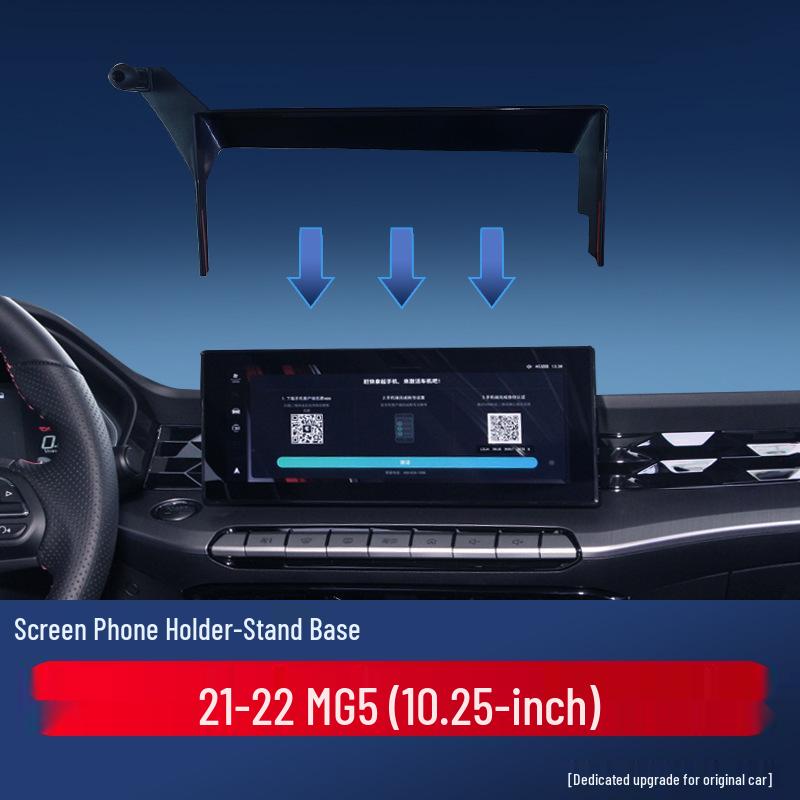 MG MG5 Car Phone Holder: Screen Model 2021-2022 Clip-On Base