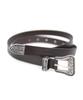 Damiswi Paisley Buckle Western Cowhide Belt_Brown