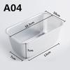 Rectangular Baking Mold Easy Release Non Stick Loaf Pan Mold Aluminum Alloy Baking Tools Bread Pan Toast Mold Home Baker
