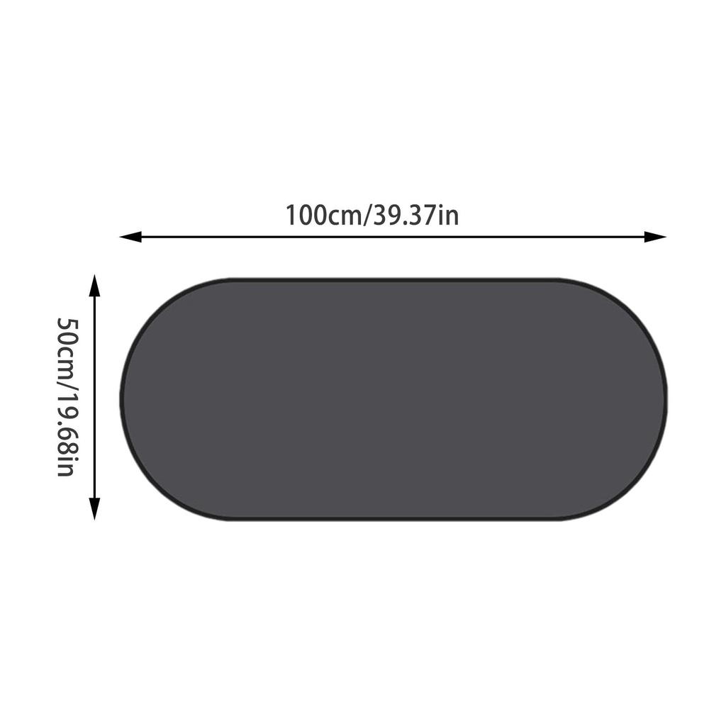 Mechesa Mesh Sun Shade for Car, Car Window Shade - Glare Shield UV Protection