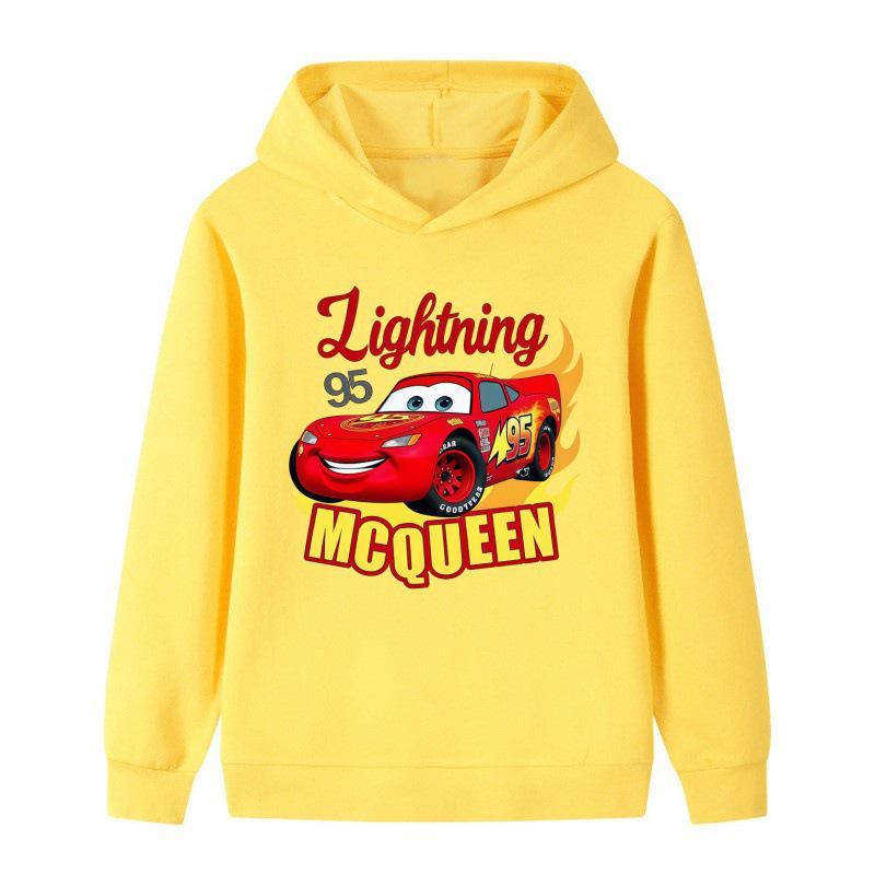 Moletom de Corrida Lightning McQueen 95 para Crianças - Blusa Primavera/Outono
