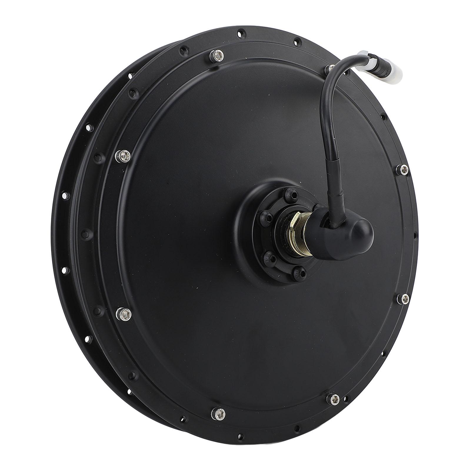 48V 500W Электрический велосипед спицевой мотор-колесо передний привод алюминиевый сплав обод водонепроницаемый электровелосипед мотор-колесо постоянного тока