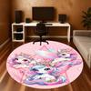 1PC Unicorn Fantasy Round Chair Mat Area Rug - Non-Slip, Floor Mat for Office, Bedroom, and Indoor Decor -Gift D1127222