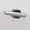 For -2025 Ford Ranger ABS Chrome Door Handle COVERS With Smart Keyholes 4PCS