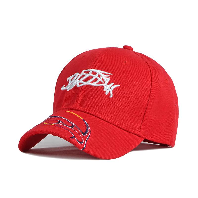 Baseballkappe mit dreidimensionaler Stickerei für Männer und Frauen, Outdoor-Sportkappe, Snapback-Mütze, Sonnenblende, Angelmütze, Schirmmütze