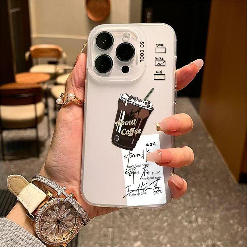 Coffee is bitter than work iPhone Apple 111promax mobile phone case 11pro/11plus/11 matte 11pr