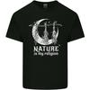 Nature Is My Religion Witch Halloween Mens Cotton T-Shirt Tee Top