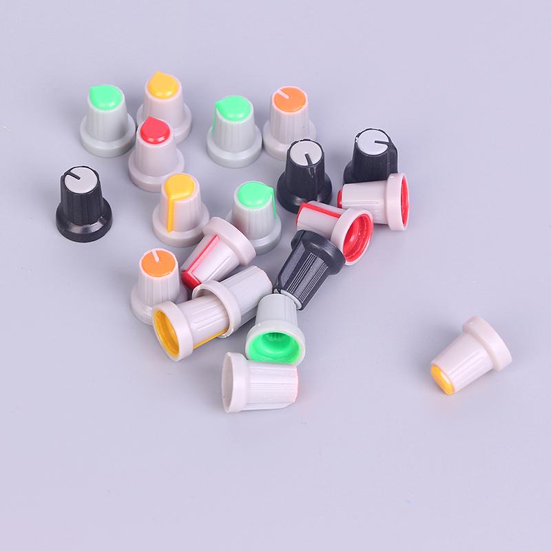 

20 шт 6 мм вал отверстие диаметр накатная ручка потенциометр горшок ручки колпачки