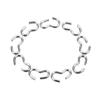 100Pcs Stainless Steel B-Shaped Buckle Bracelet Necklace Pendant Connector Bail Clasps Claw Charms Bracelet Hooks Crimps End Jew